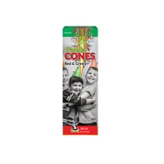 Panda Cones  Red & Green