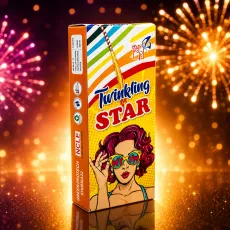 1.5" Twinkling Star